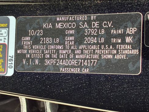 Used 2024 Kia Forte LXS w/ LXS Technology Package FWD image 28