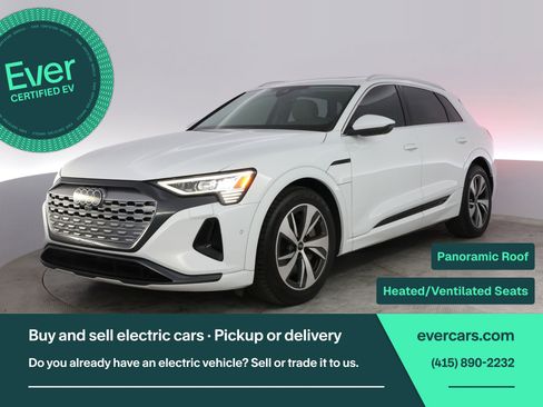 Used 2024 Audi Q8 e-tron Premium Plus w/ Premium Plus Package AWD/4WD image 1