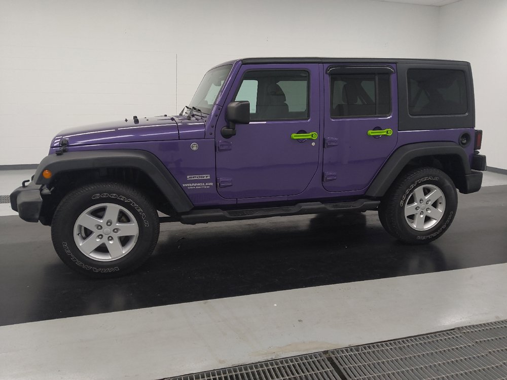 Used 2017 Jeep Wrangler Unlimited Sport w/ Quick Order Package 24S AWD/4WD image 2