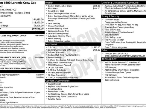 Used 2022 RAM 1500 Laramie AWD/4WD image 35