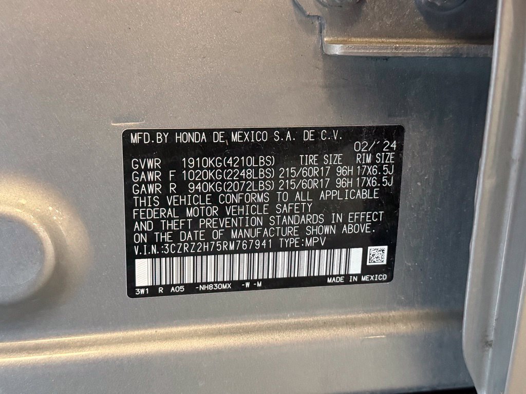 Used 2024 Honda HR-V EX-L image 27