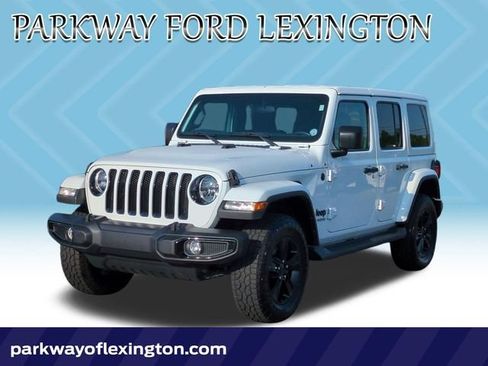 Used 2021 Jeep Wrangler Unlimited Sahara AWD/4WD image 1