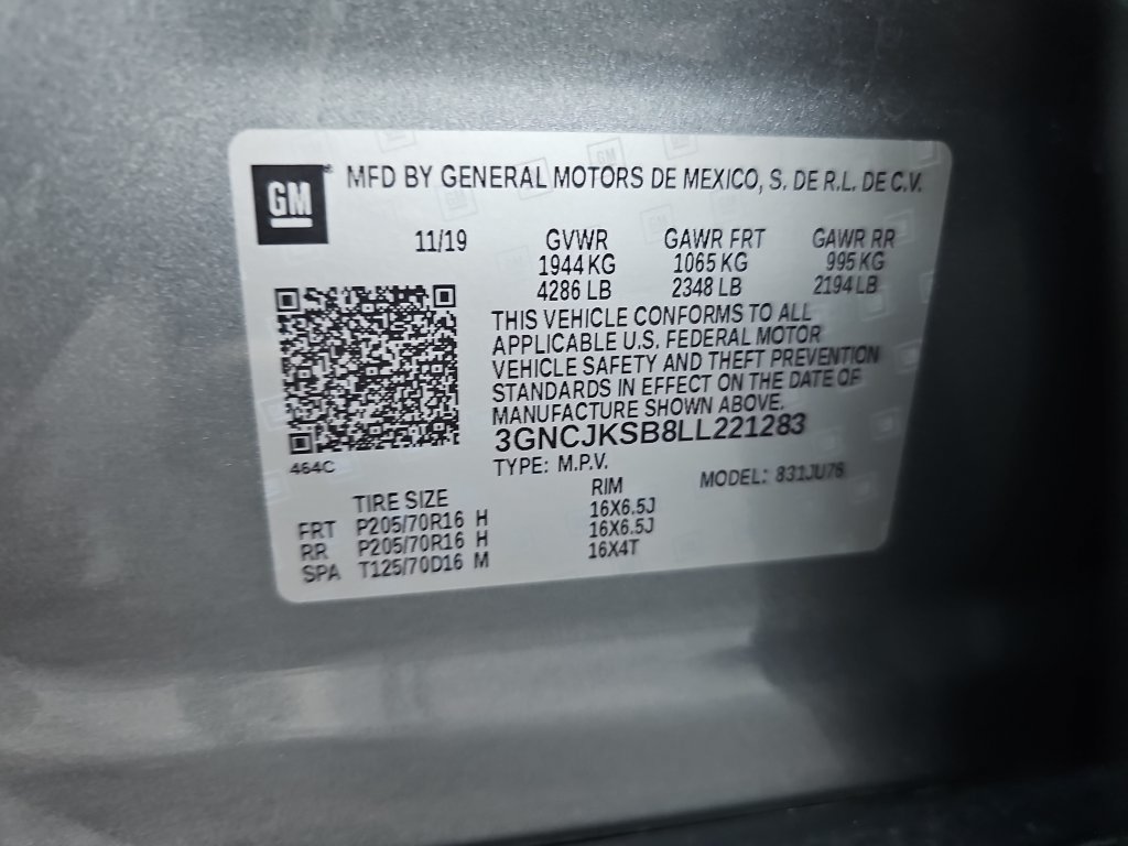 Used 2020 Chevrolet Trax LS w/ Tint and Cruise Package FWD image 23