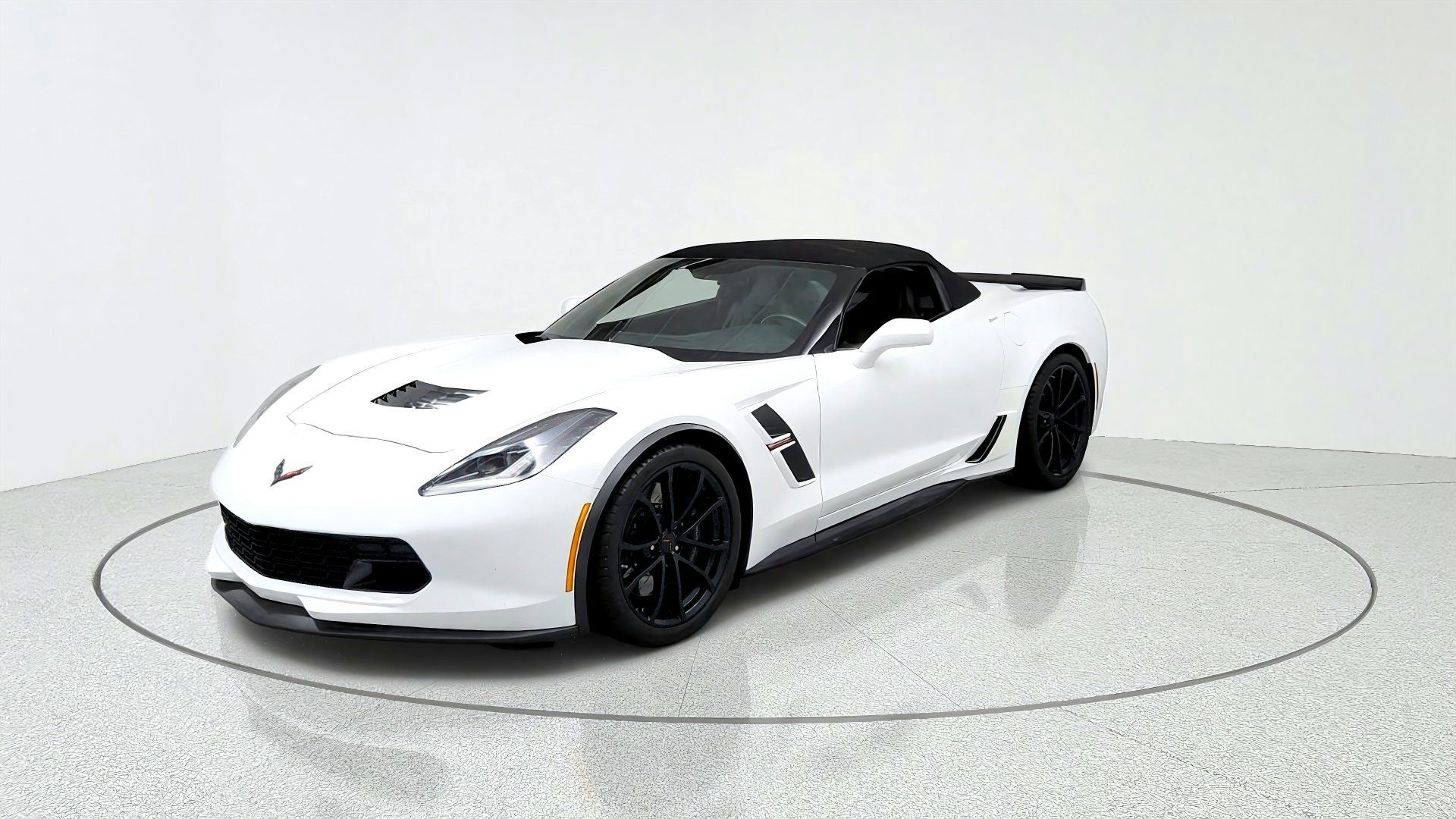 Used 2017 Chevrolet Corvette Grand Sport w/ Carbon Flash Badge Package RWD image 1