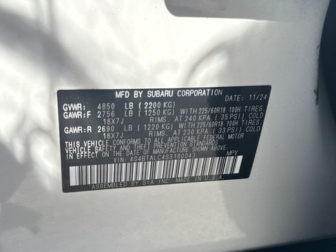 Used 2025 Subaru Outback Onyx Edition AWD/4WD image 24
