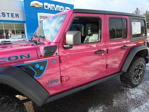 Used 2022 Jeep Wrangler Unlimited Rubicon 4xe w/ Dual Top Group image 97