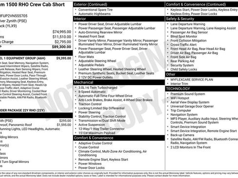 New 2027 RAM 1500 RHO w/ RHO Level 1 Equipment Group AWD/4WD image 43