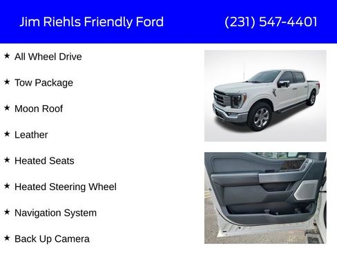 Used 2021 Ford F150 Lariat w/ Equipment Group 502A High image 6