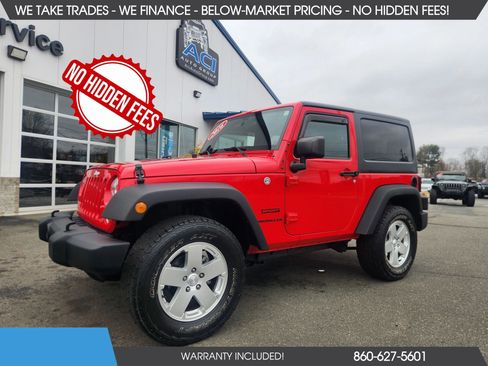 Used 2016 Jeep Wrangler Sport w/ Connectivity Group AWD/4WD image 1