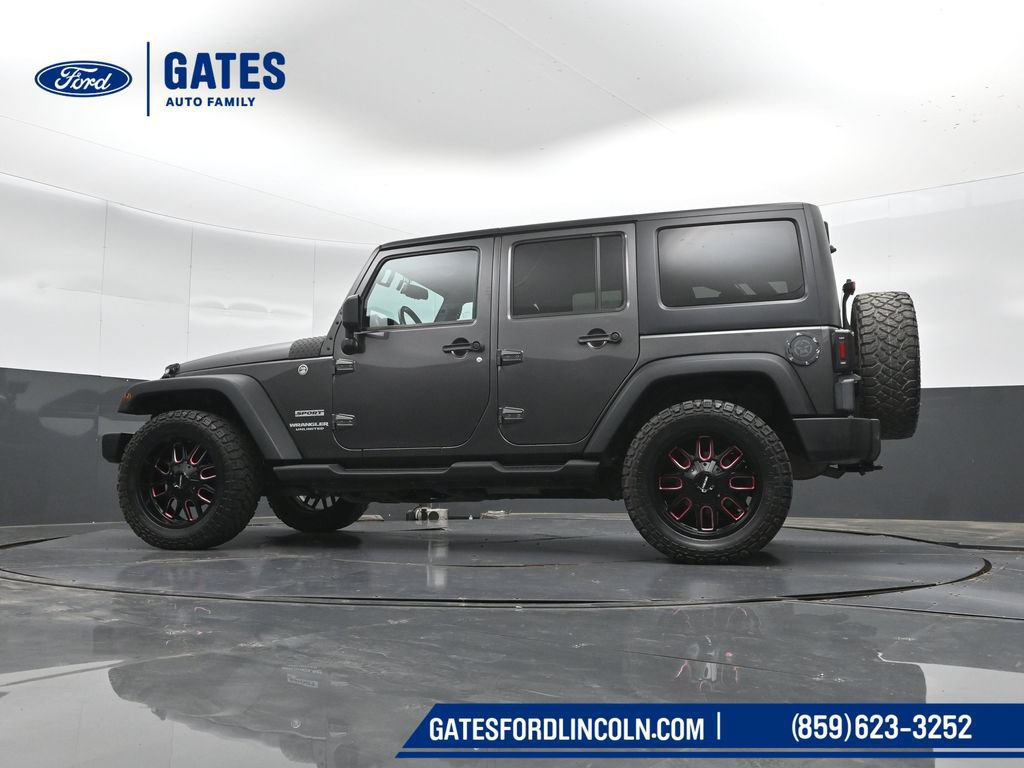 Used 2017 Jeep Wrangler Unlimited Sport w/ Quick Order Package 24S AWD/4WD image 40