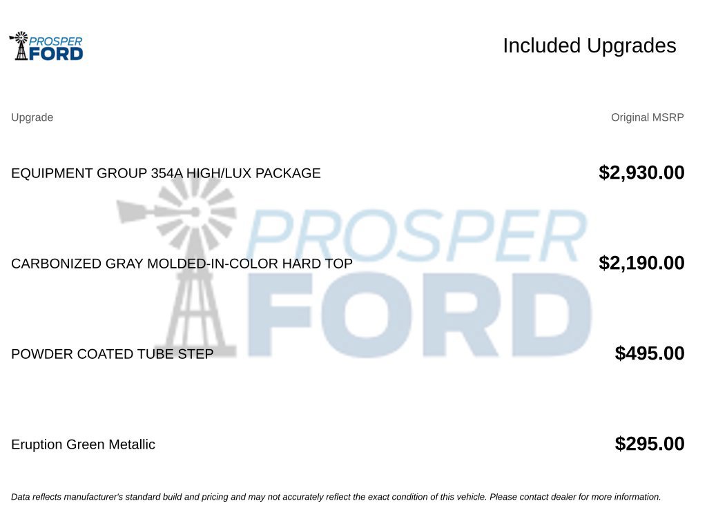 Used 2024 Ford Bronco Wildtrak AWD/4WD image 3