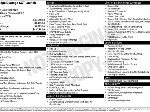 Used 2023 Dodge Durango SXT Launch Edition image 6