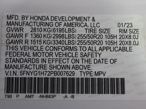 Used 2023 Honda Pilot Touring image 32