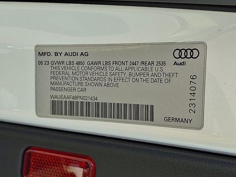 Certified 2023 Audi A4 2.0T Premium Plus w/ Premium Plus Package AWD/4WD image 27