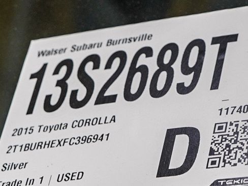 Used 2015 Toyota Corolla LE FWD image 28