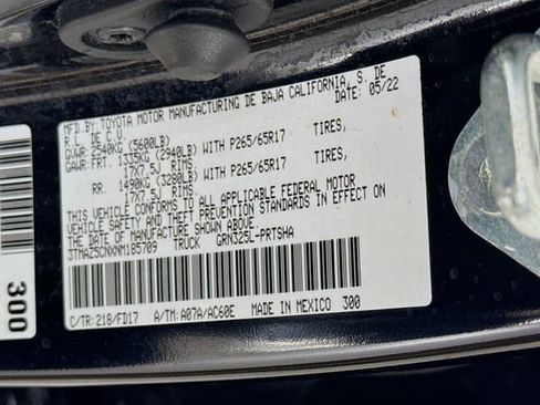 Certified 2022 Toyota Tacoma TRD Sport w/ Technology Package RWD image 31