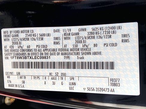 Certified 2020 Ford F350 Lariat w/ Lariat Ultimate Package image 32
