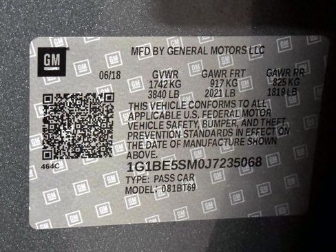 Used 2018 Chevrolet Cruze LT w/ Convenience Package image 30