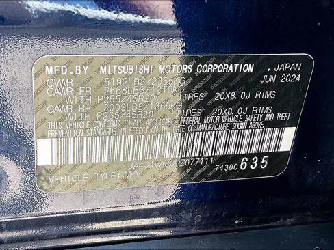 Used 2024 Mitsubishi Outlander SE AWD/4WD image 34
