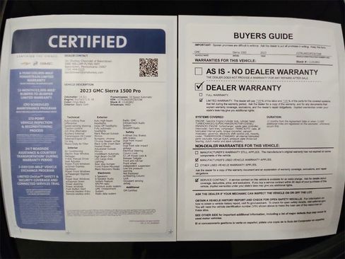 Certified 2023 GMC Sierra 1500 Pro image 36