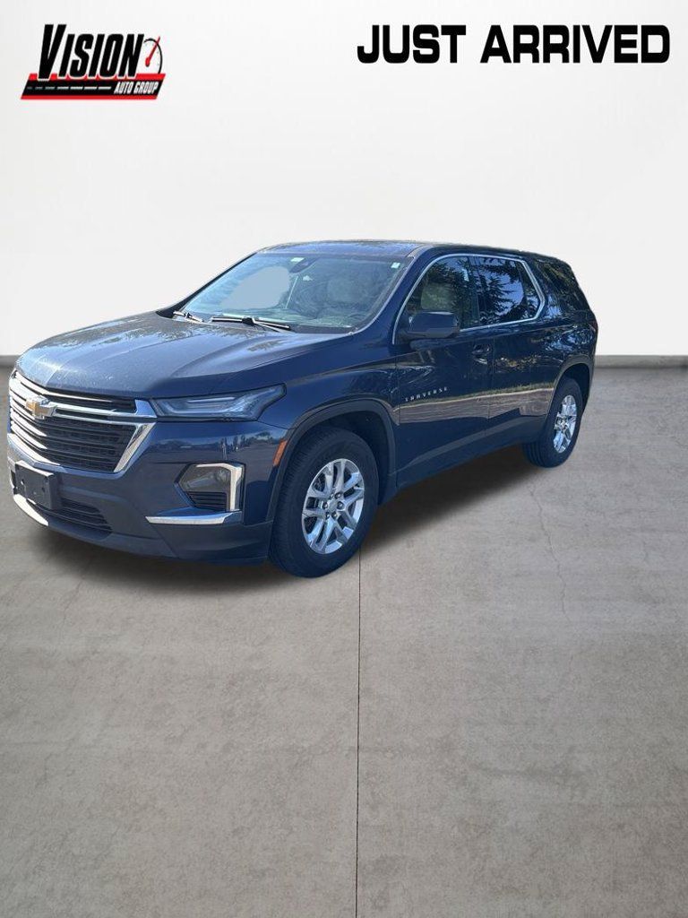 Used 2022 Chevrolet Traverse LS AWD/4WD 360° Tour