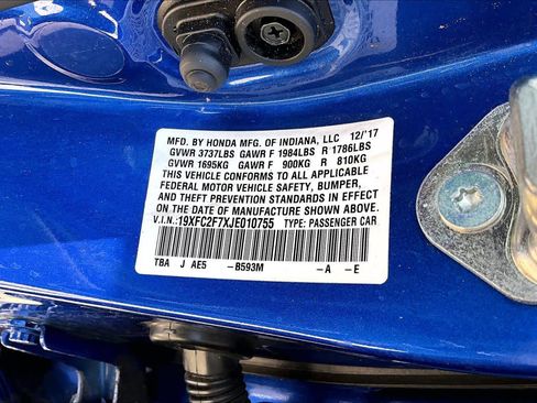 Used 2018 Honda Civic EX image 37