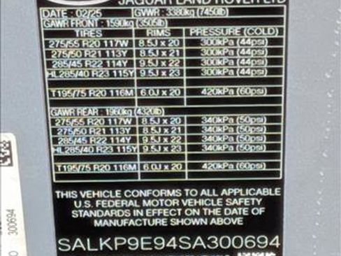 Used 2025 Land Rover Range Rover SE AWD/4WD image 26