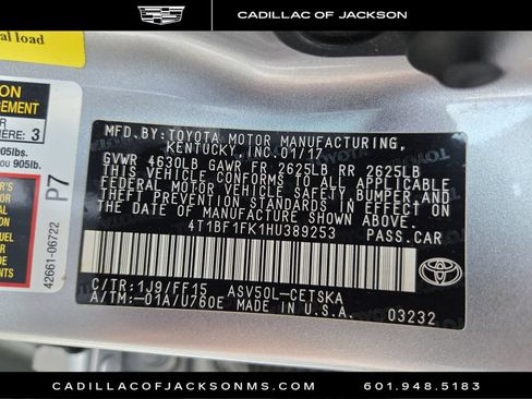 Used 2017 Toyota Camry SE FWD image 28