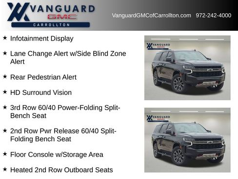 Used 2022 Chevrolet Tahoe Z71 w/ Luxury Package AWD/4WD image 14