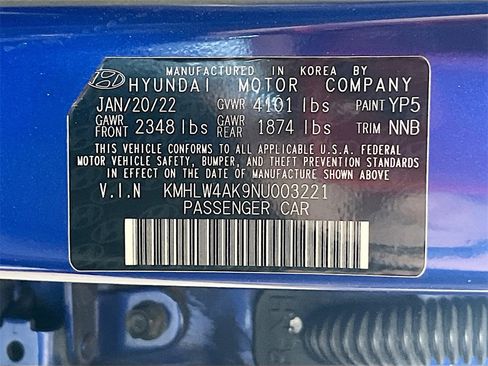 Used 2022 Hyundai Elantra N Base image 30