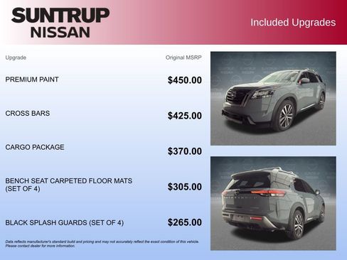 Used 2025 Nissan Pathfinder Platinum w/ Cargo Package image 2