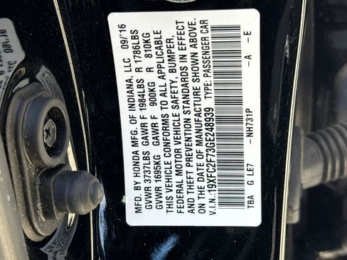Used 2016 Honda Civic EX image 29