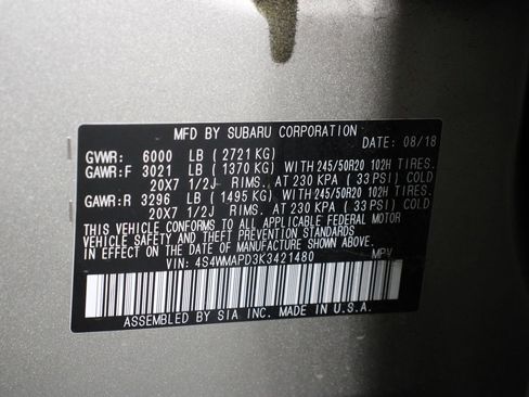 Used 2019 Subaru Ascent Limited image 16