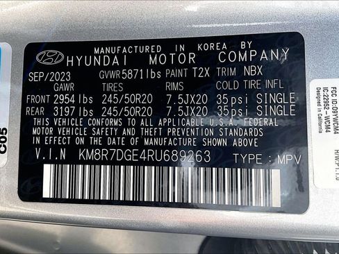 Used 2024 Hyundai Palisade Calligraphy image 44