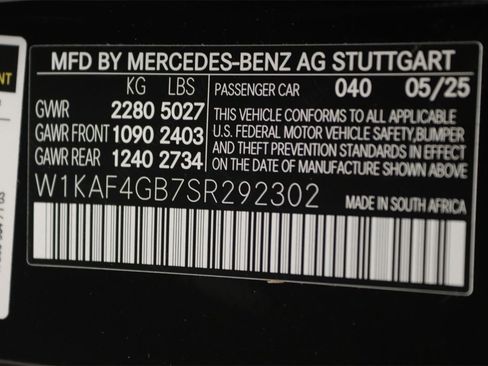 New 2025 Mercedes-Benz C 300 Sedan image 15