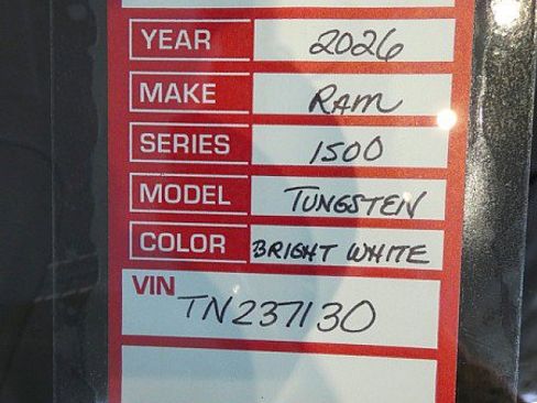 New 2026 RAM 1500 Tungsten AWD/4WD image 36