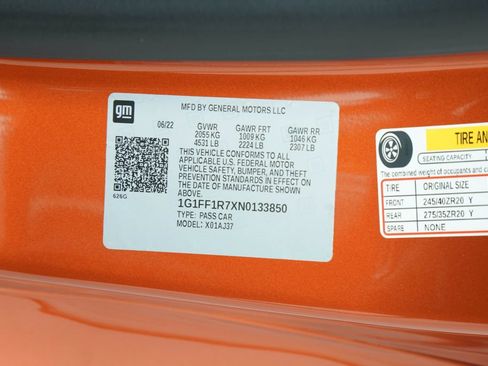 Used 2022 Chevrolet Camaro SS RWD image 43