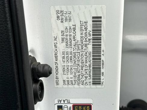Used 2020 Honda CR-V EX-L image 28