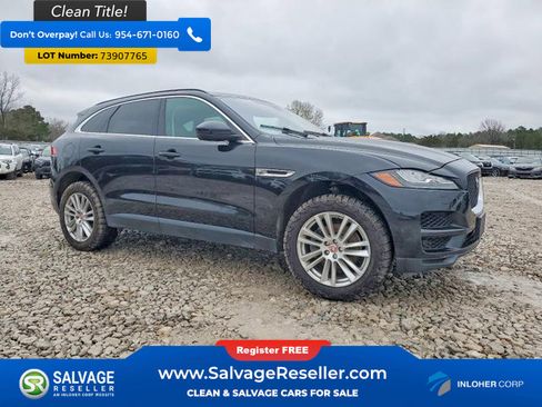 Used 2017 Jaguar F-PACE Prestige AWD/4WD image 5