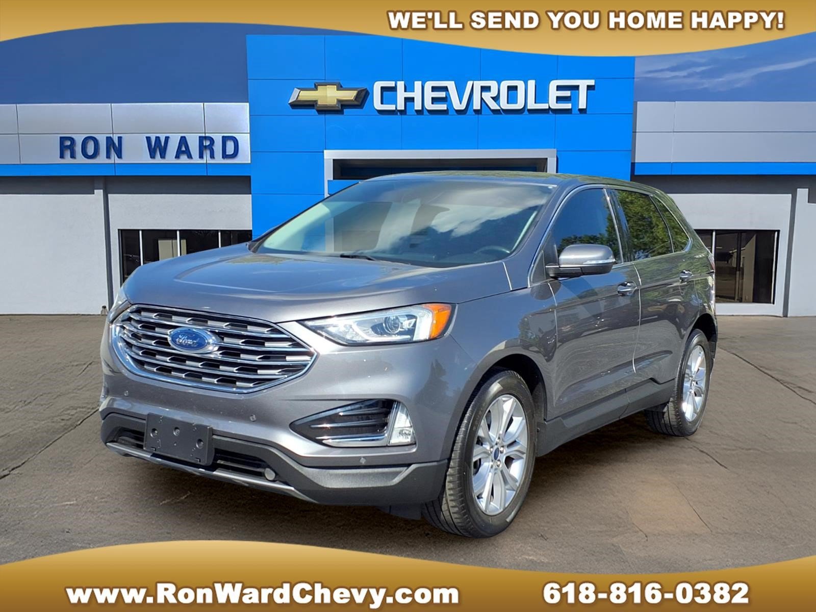 Used 2022 Ford Edge Titanium AWD/4WD image 1