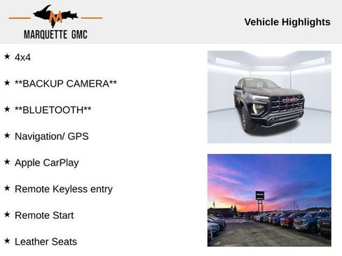 Used 2023 GMC Canyon AT4 w/ Canyon Safety Plus Package AWD/4WD image 3