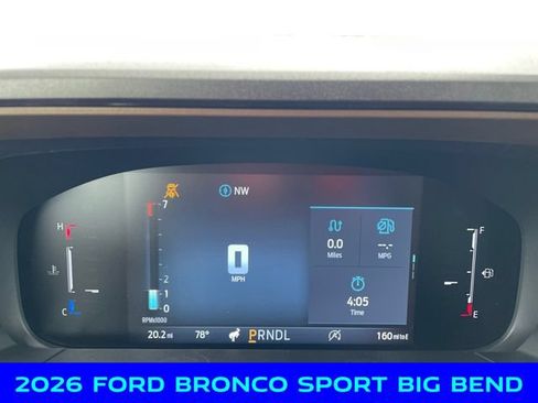 New 2026 Ford Bronco Sport Big Bend w/ Convenience Package AWD/4WD image 2