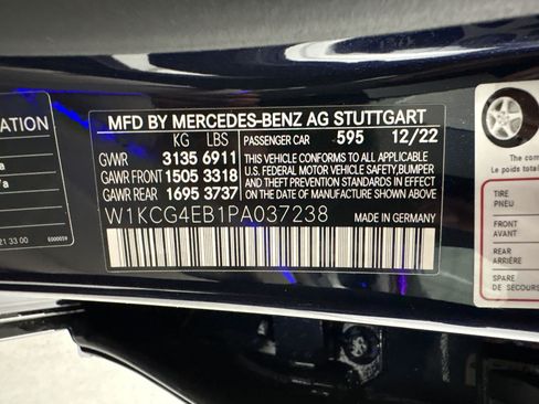 Certified 2023 Mercedes-Benz EQS 580 4MATIC Sedan image 24