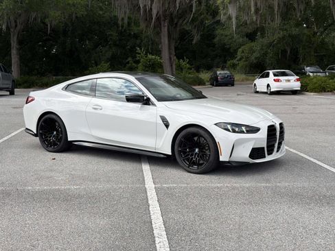 Used 2025 BMW M4 Coupe w/ Executive Package RWD image 2