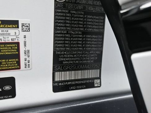 Used 2021 Land Rover Range Rover AWD/4WD image 18