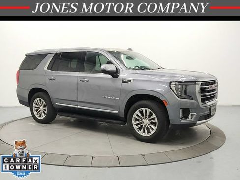 Used 2021 GMC Yukon SLT w/ SLT Premium Package RWD image 1