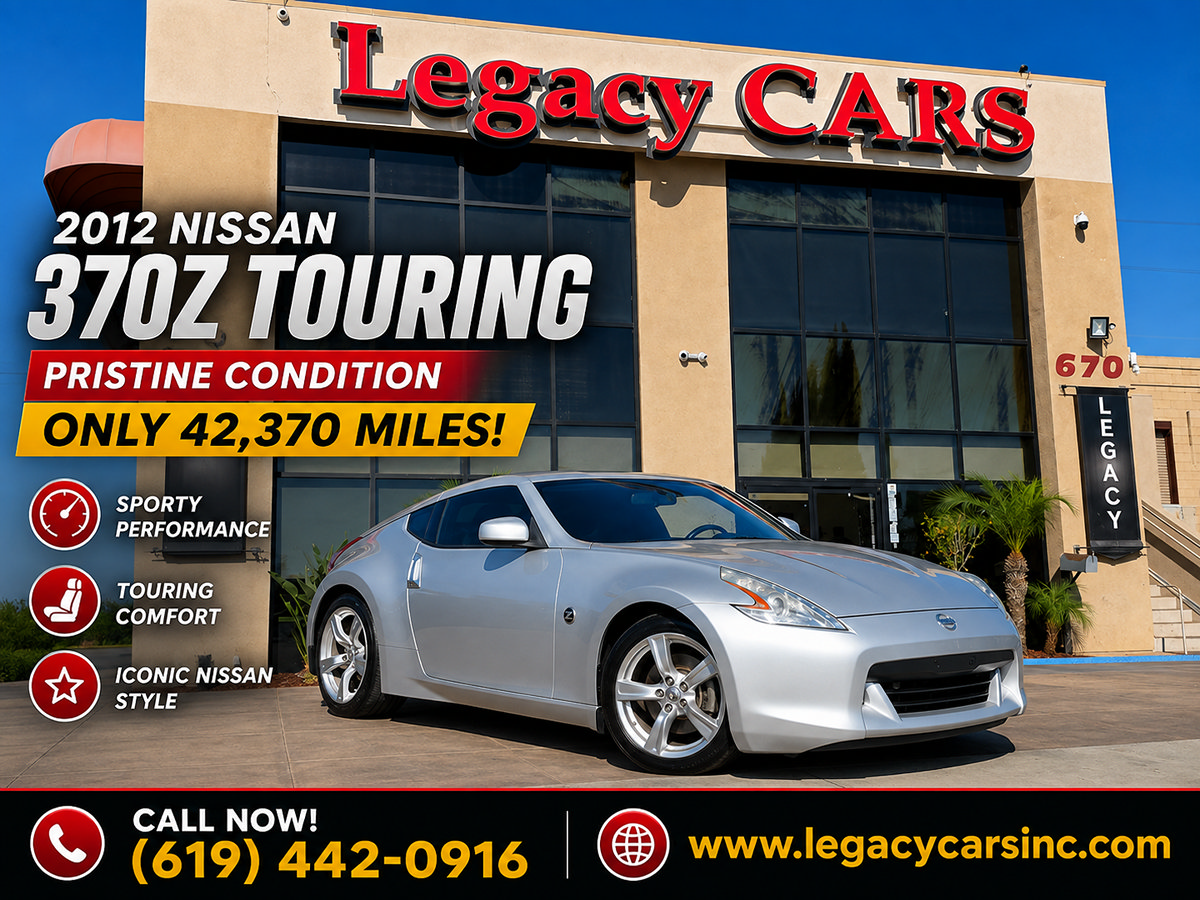 Used 2012 Nissan 370Z Touring RWD image 2