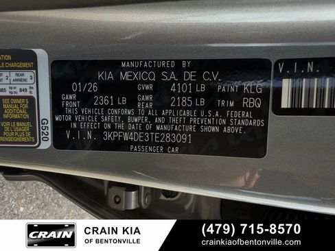 New 2026 Kia K4 GT-Line Turbo w/ GT-Line Premium Package FWD image 34