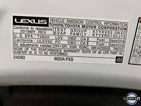 Used 2019 Lexus UX 250h w/ Premium Package image 79