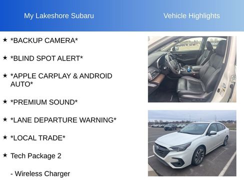 Used 2023 Subaru Legacy Touring XT w/ Tech Package 2 image 7
